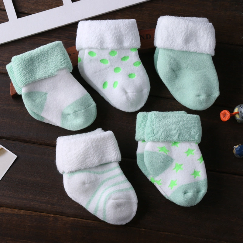 3-12m Soft Cotton Baby Girls Boys Socks Pure Baby Accessories Kids Socks