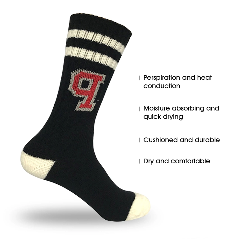 Men′s Thick Function Baseketball Terry Sport Sock